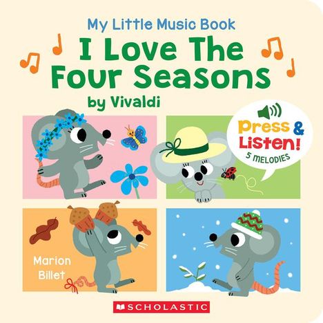 Marion Billet: My Little Music Book: I Love the Four Seasons, Buch