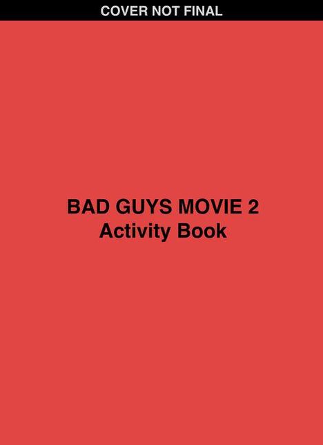 Rosie Colosi: Bad Guys Movie 2 Activity Book, Buch