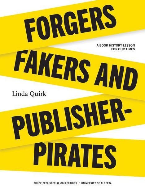 Linda Quirk: Forgers, Fakers, and Publisher-Pirates, Buch