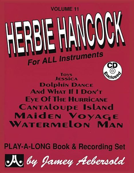 Jamey Aebersold Jazz -- Herbie Hancock, Vol 11: For All Instruments, Book & Online Audio, Noten