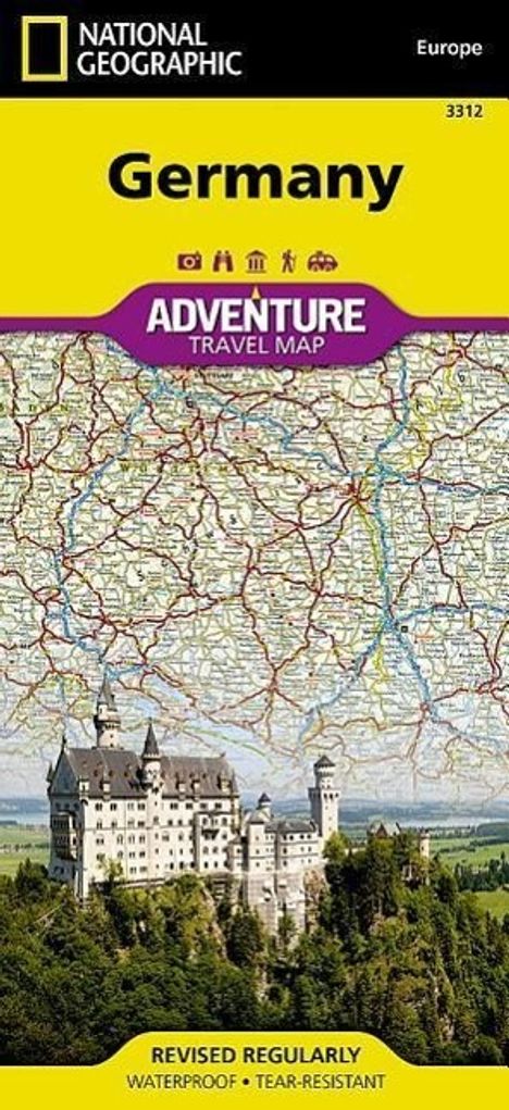 National Geographic Maps: Germany Map, Karten