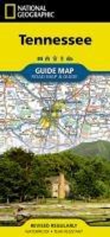 National Geographic Maps: Tennessee Map, Karten