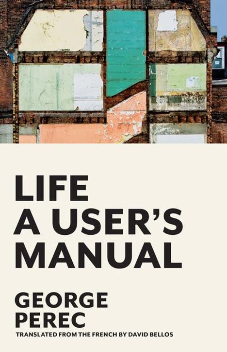 Georges Perec: Life a User's Manual, Buch