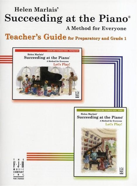 Helen Marlais: Succeeding At The Piano - Preparatory/Grade 1 Teacher's Guide, Noten