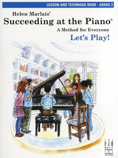 Helen Marlais: Succeeding at the Piano, Lesson and Technique Book - Grade 3, Noten