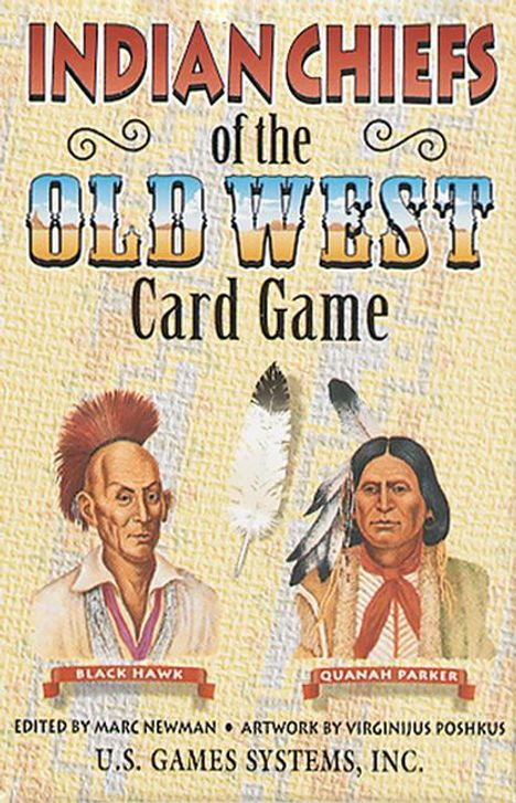 U S Games Systems: Indian Chiefs of the Old West Card Game, Spiele