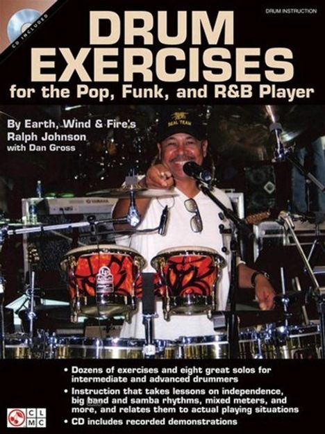 Ralph Johnson: Ralph Johnson (Earth, Wind And Fire): Drum Exercises For The Pop, Funk, And R&B Player, Noten