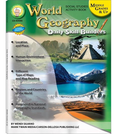 Wendi Silvano: World Geography, Grades 6 - 12, Buch