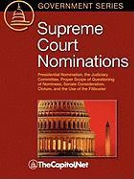 Supreme Court Nominations: Pre, Buch