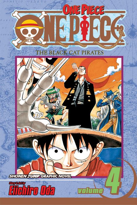 Eiichiro Oda: One Piece, Vol. 4, Buch