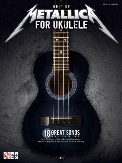 Best of Metallica for Ukulele, Buch