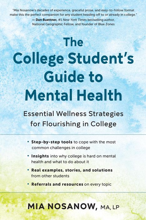 Mia Nosanow: The College Student's Guide to Mental Health, Buch