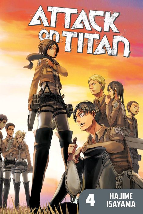 Hajime Isayama: Attack on Titan: Volume 04, Buch