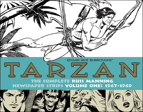 Russ Manning: Tarzan: The Complete Russ Manning Newspaper Strips, Volume 1 1967-1969, Buch