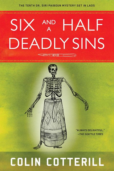 Colin Cotterill: Six and a Half Deadly Sins, Buch