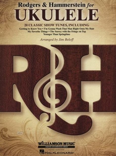 Rodgers &amp; Hammerstein for Ukulele, Buch