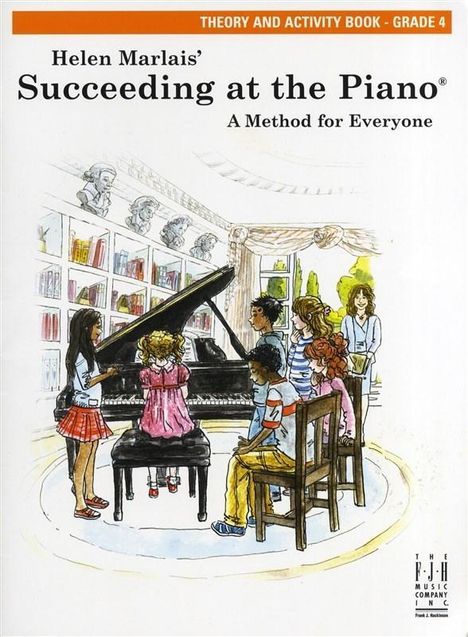 Succeeding at the Piano, Theory and Activity Book - Grade 4, Buch