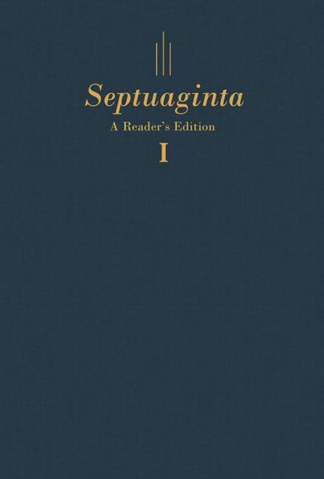 Septuaginta: A Reader's Edition, Buch