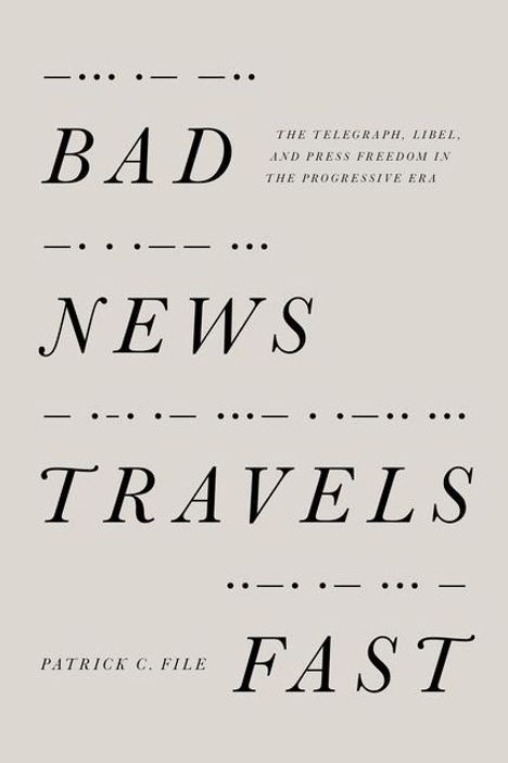 Patrick C. File: Bad News Travels Fast, Buch