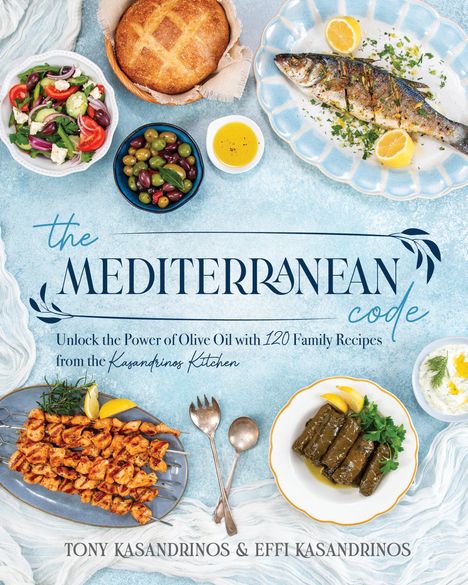 Tony Kasandrinos: The Mediterranean Code, Buch