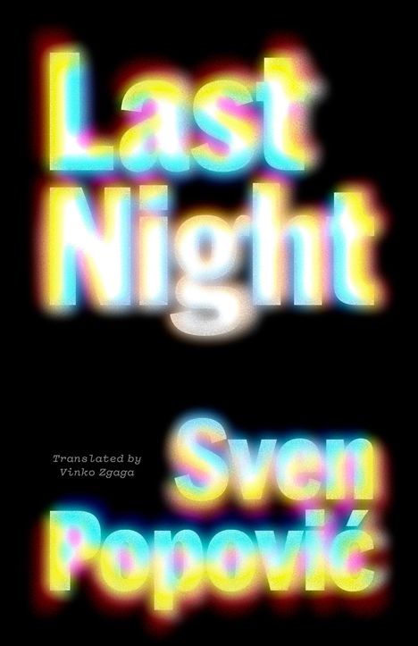Sven Popovich: Last Night, Buch