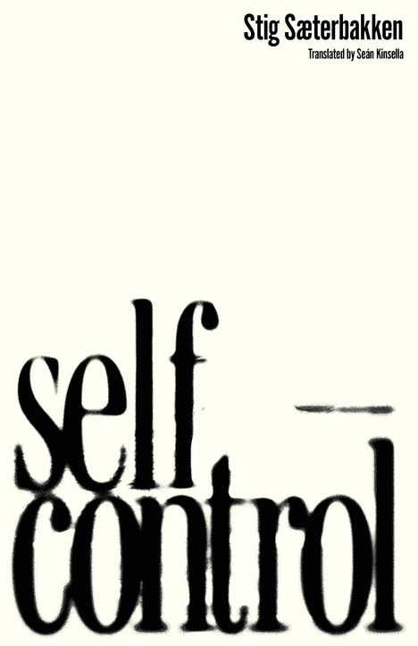 Stig Sæterbakken: Self-Control, Buch