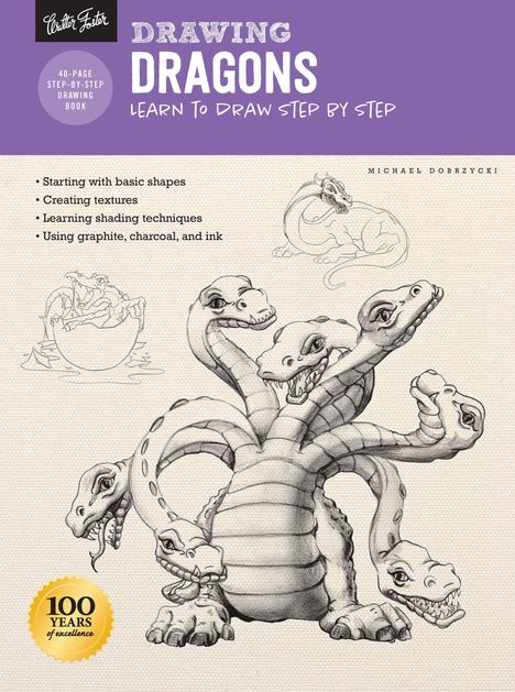 Michael Dobrzycki: Drawing: Dragons, Buch