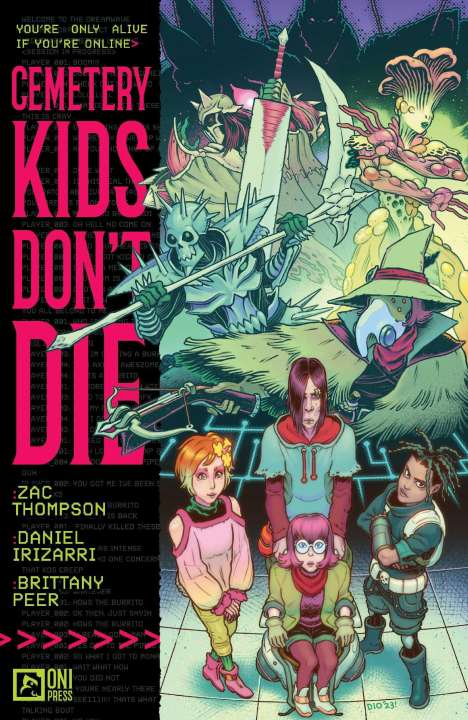 Zac Thompson: Cemetery Kids Don't Die, Buch