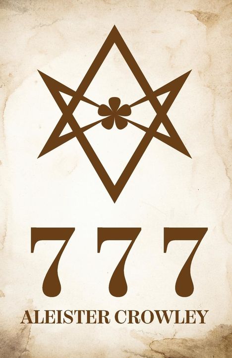 Aleister Crowley: 777, Buch