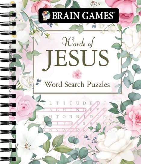 Publications International Ltd: Brain Games - Words of Jesus Word Search Puzzles (320 Pages), Buch