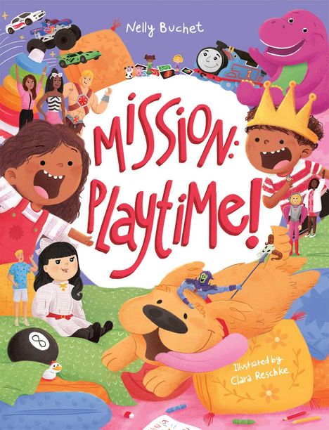 Nelly Buchet: Mission: Playtime!, Buch