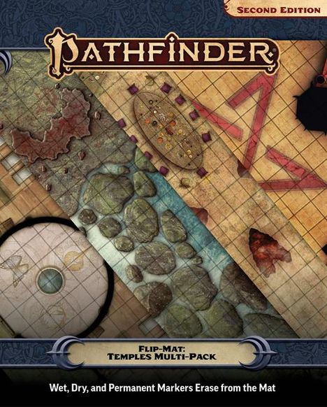 Jason Engle: Pathfinder Flip-Mat: Temples Multi-Pack, Buch
