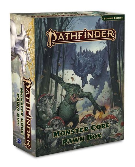 Paizo: Pathfinder Monster Core Pawn Box (P2), Buch