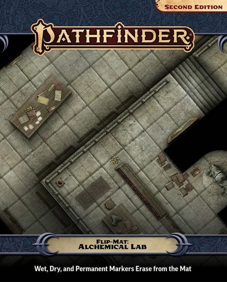 Jason Engle: Pathfinder Flip-Mat: Alchemical Lab, Buch