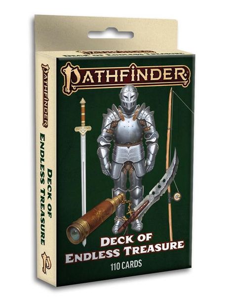 James Case: Pathfinder Deck of Endless Treasure (P2), Buch