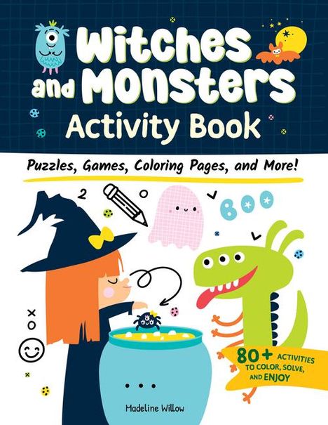Madeline Willow: Witches and Monsters Activity Book, Buch