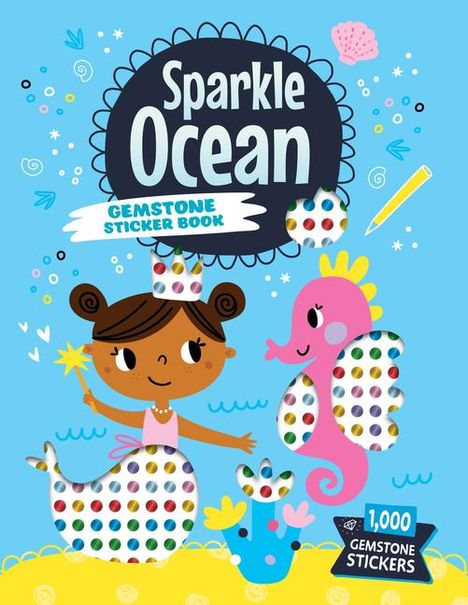 Clorophyl Editions: Sparkle Ocean Gemstone Sticker Book, Buch
