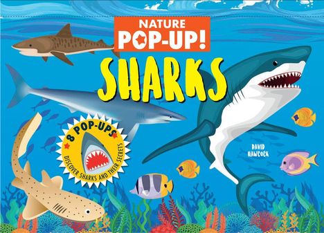 David Hawcock: Nature Pop-Up! Sharks, Buch