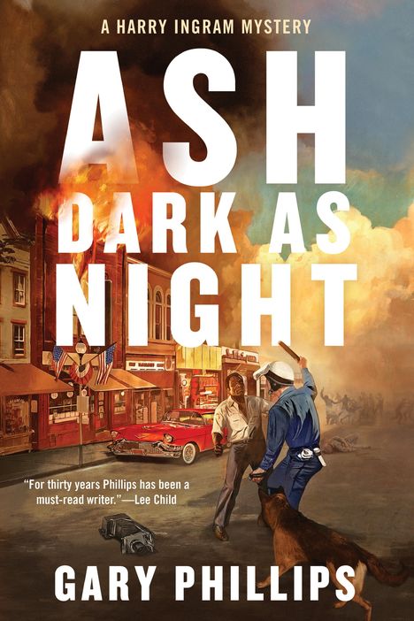 Gary Phillips: Ash Dark as Night, Buch