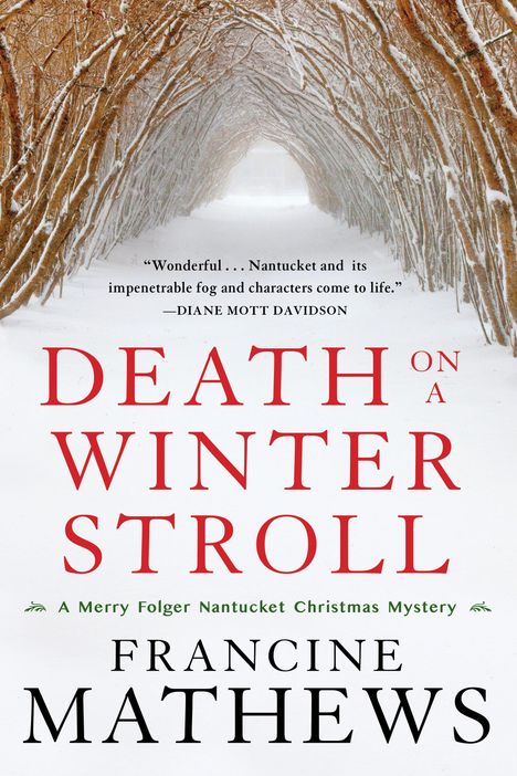 Francine Mathews: Death on a Winter Stroll, Buch