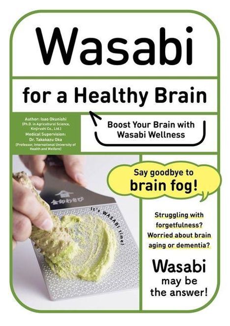 Isao Okunishi: Wasabi for a Healthy Brain, Buch