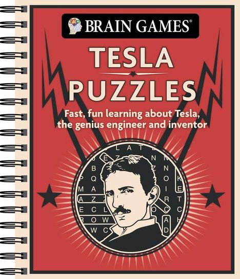 Publications International Ltd: Brain Games - Tesla Puzzles, Buch