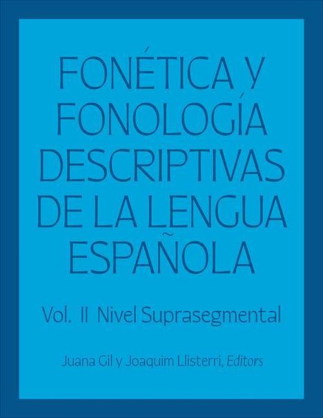 Fonética y fonología descriptivas de la lengua española, Buch