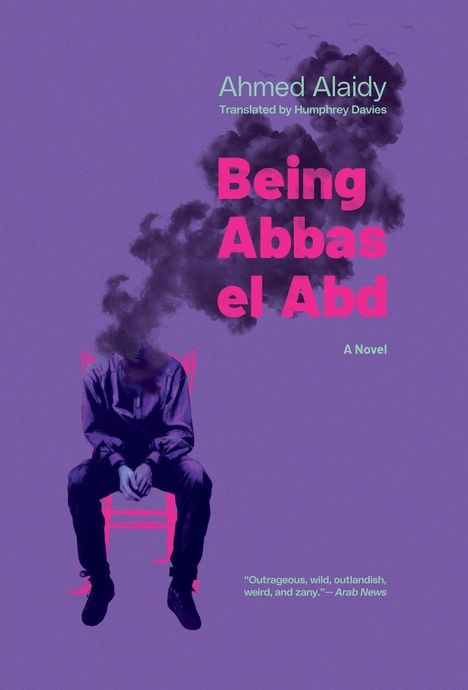 „Being Abbas el Abd“ von Ahmed Alaidy, übersetzt von Humphrey Davies. Verbrannte Streichhölzer auf weißem Hintergrund.