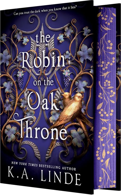 K A Linde: The Robin on the Oak Throne, Buch