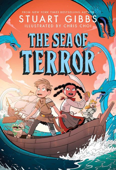 Stuart Gibbs: The Sea of Terror, Buch