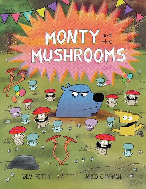 Dev Petty: Monty and the Mushrooms, Buch