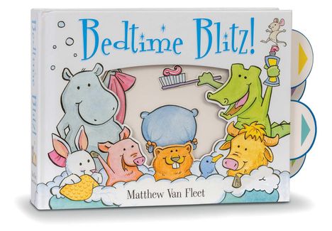 Matthew Van Fleet: Bedtime Blitz!, Buch