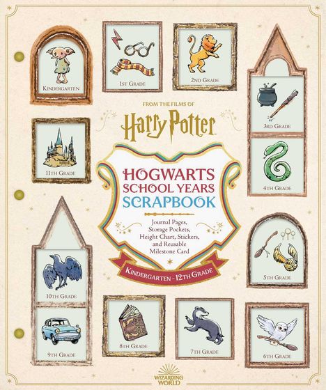 Editors of Thunder Bay Press: Harry Potter School Years Scrapbook, Buch