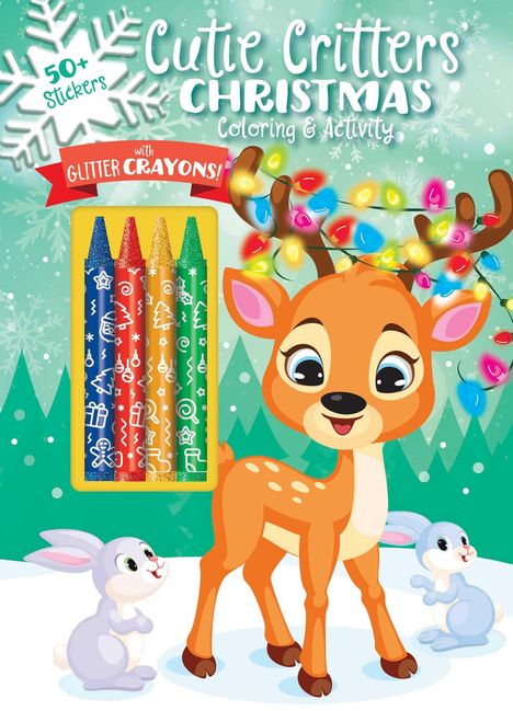 Editors of Silver Dolphin Books: Cutie Critters' Christmas, Buch